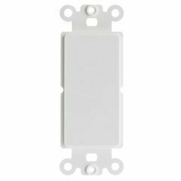 Swe-Tech 3C Decora Wall Plate Insert, White, Blank FWT301-1005